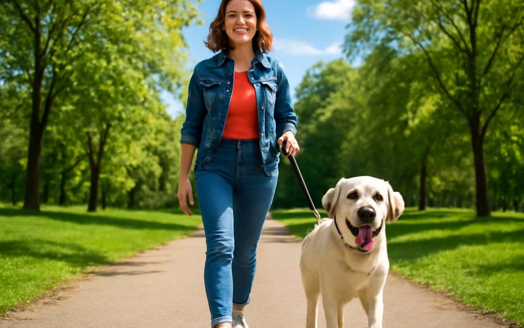 dog walker video