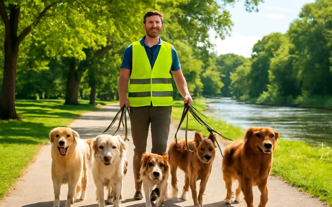 Top-rated dog walker guelph delivering joyful, worry-free walks.