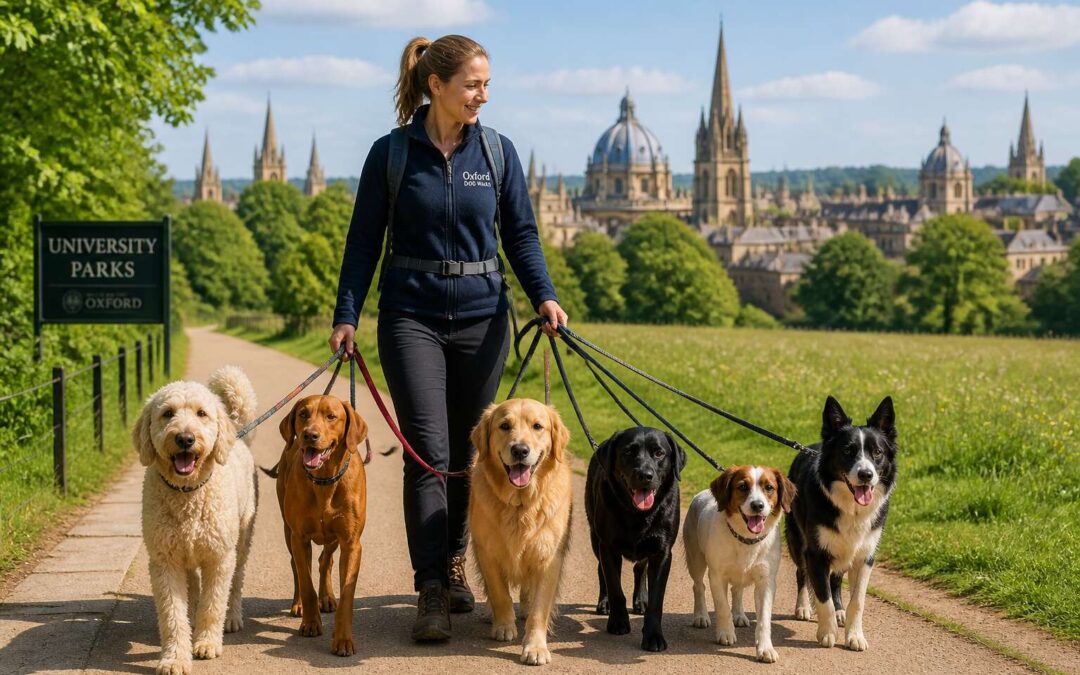 Hire a professional dog walker Oxford for your daily needs.