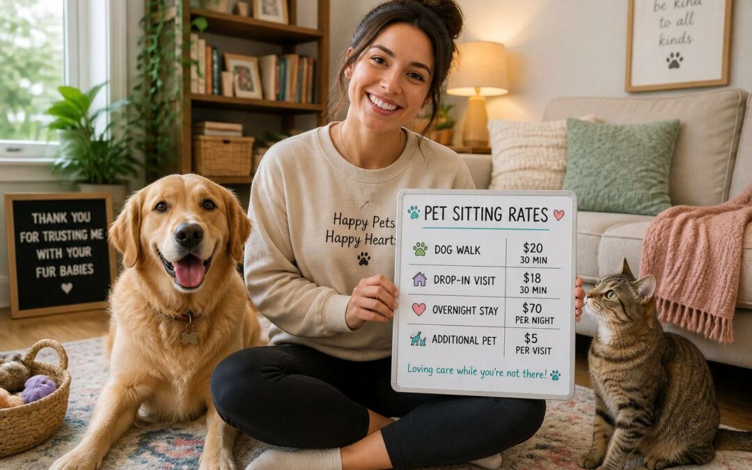 Compare pet sitter rates from trusted local professionals.